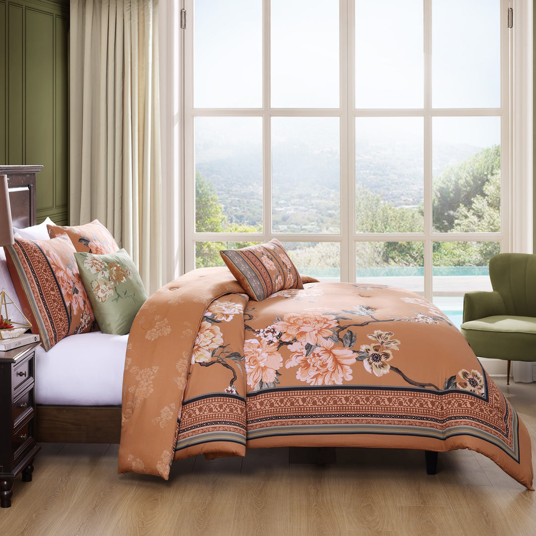 Bebejan Rossana 5 Piece Reversible Comforter Set Comforter Sets By Bebejan®