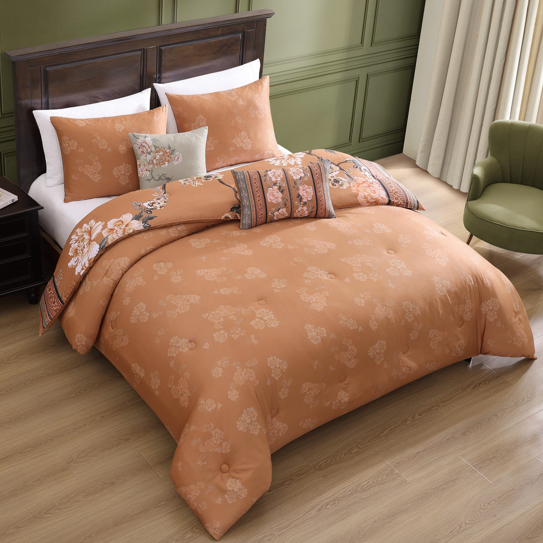 Bebejan Rossana 5 Piece Reversible Comforter Set Comforter Sets By Bebejan®