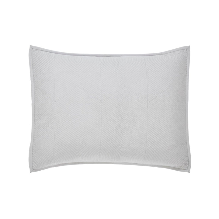 Athena Chevron Cotton Sateen Sham Sham By Orchids Lux Home