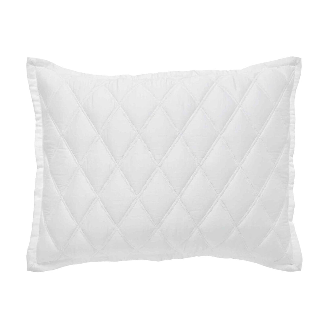 Avalon Diamond Quilted LYOCELL Sham Sham By Orchids Lux Home