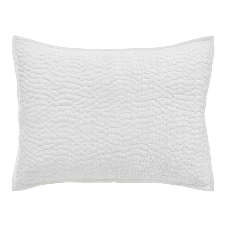 Laguna Pick Stitch Velvet Sham Sham By Orchids Lux Home