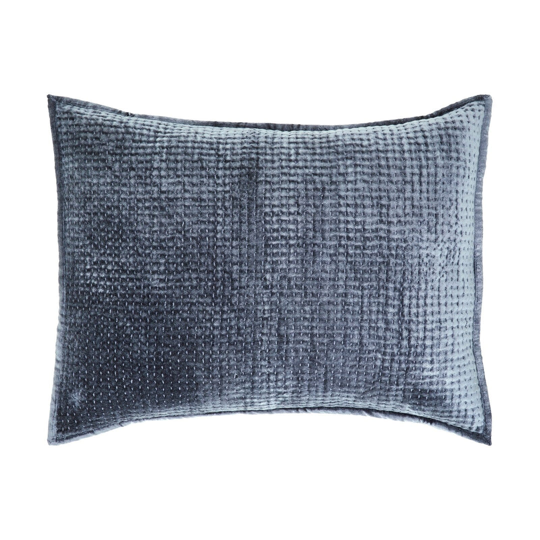 Laguna Pick Stitch Velvet Sham