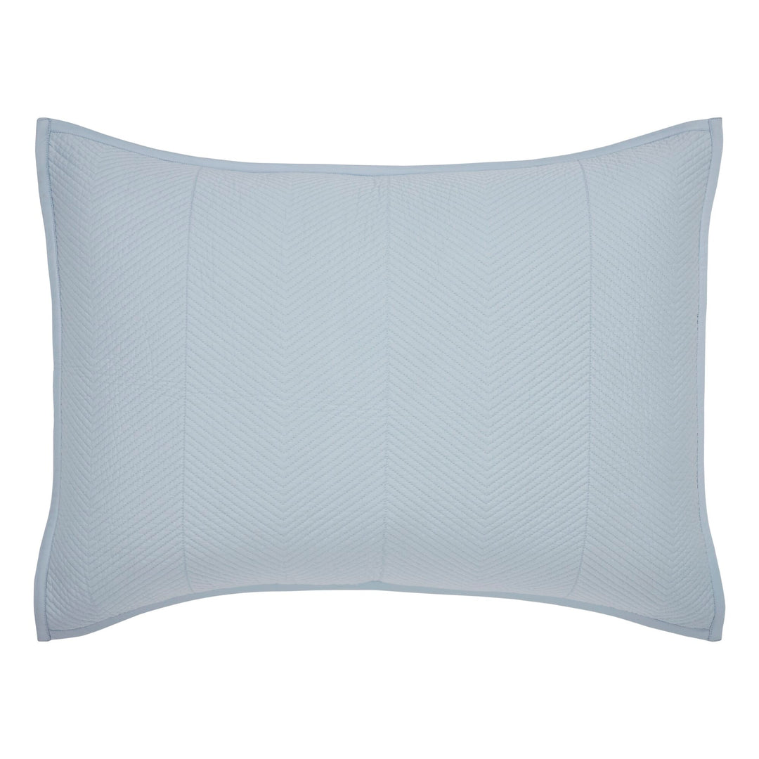 Athena Chevron Cotton Sateen Sham Sham By Orchids Lux Home