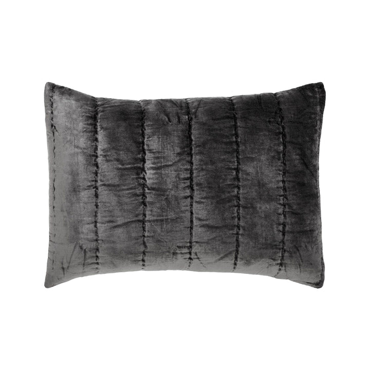 Gatsby Channel Velvet Sham Sham By Orchids Lux Home