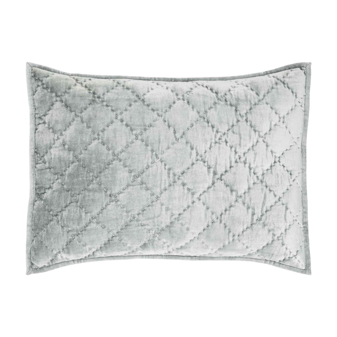 Clermont Diamond Velvet Sham Sham By Orchids Lux Home