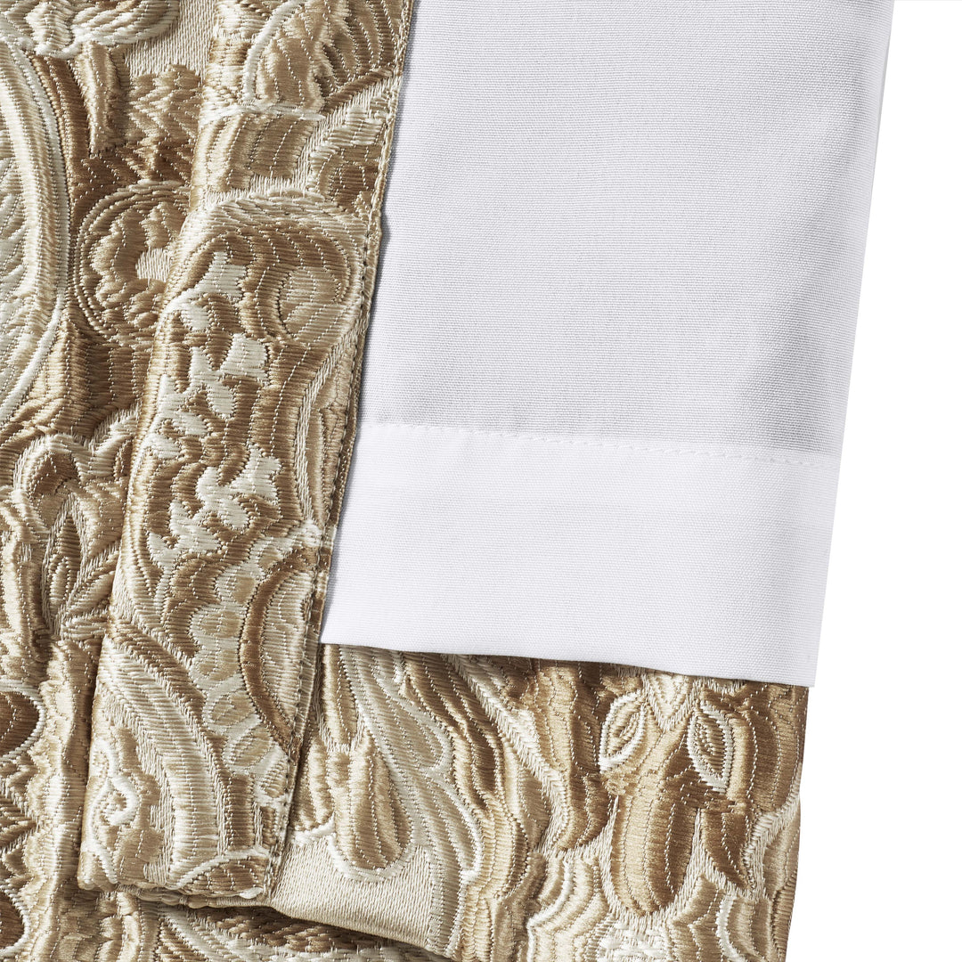 Sandstone Beige Window Panel Pair Window Panels By J. Queen New York