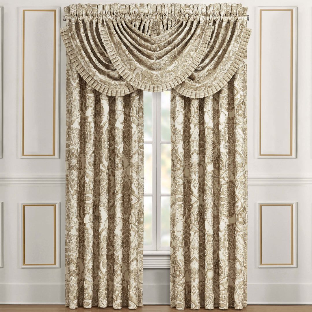 Sandstone Beige Window Panel Pair Window Panels By J. Queen New York