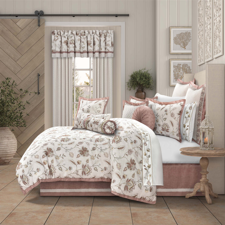 Santa Rosa Linen 4 Piece Comforter Set Comforter Sets By J. Queen New York