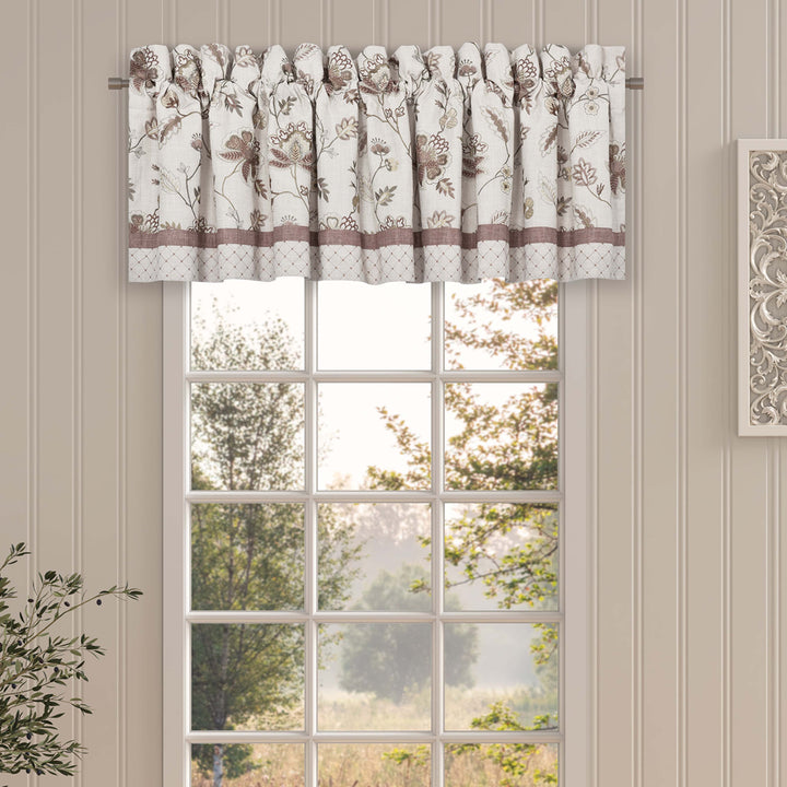 Santa Rosa Linen Straight Window Valance Window Valances By J. Queen New York