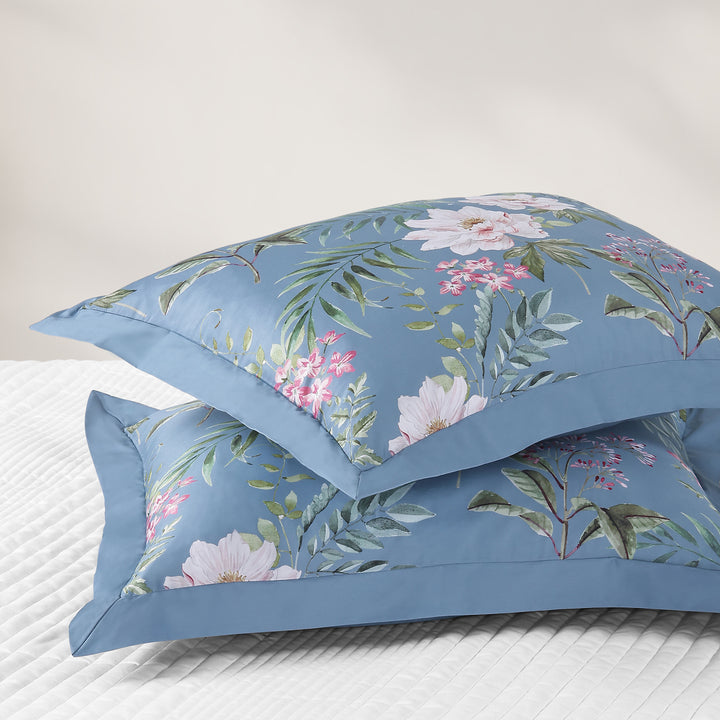 Savannah Blue 3 Piece Comforter Set