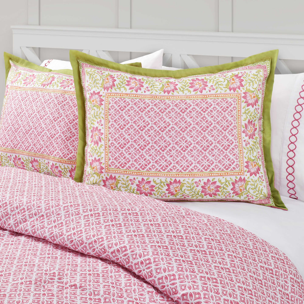 Shiloh Pink 3 Piece Comforter Set Comforter Sets By J. Queen New York