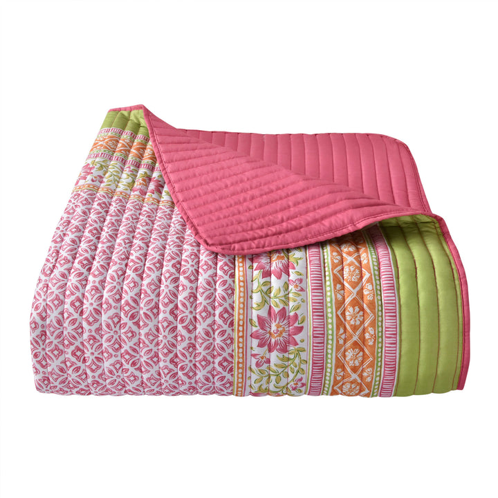 Shiloh Pink 3 Piece Quilt Set Quilt Sets By J. Queen New York