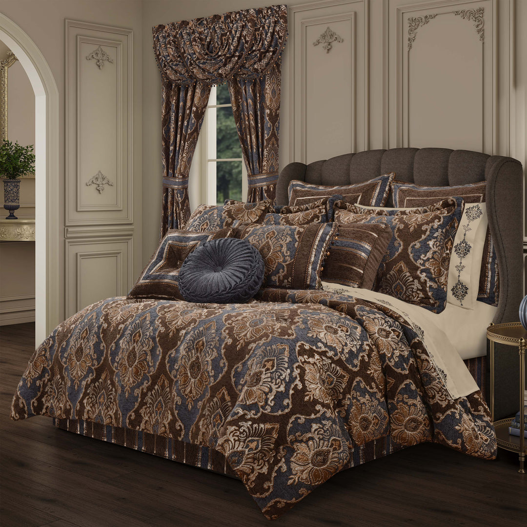 Sofia Wedgewood 4 Piece Comforter Set Comforter Sets By J. Queen New York