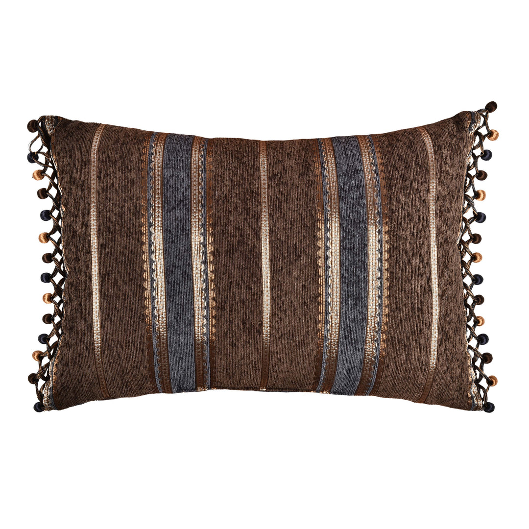 Sofia Wedgewood Boudoir Decorative Throw Pillow 21" x 15" Throw Pillows By J. Queen New York