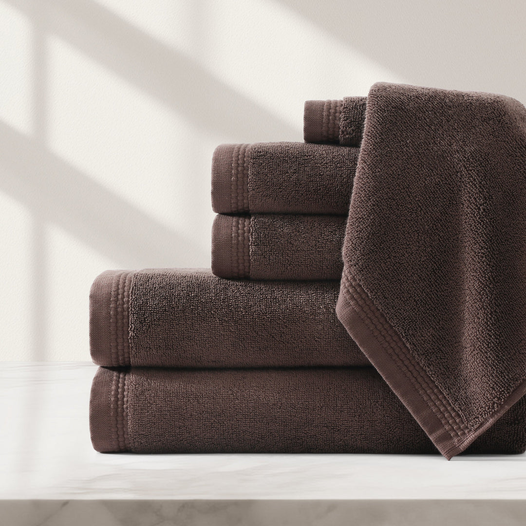 Egyptian Cotton Soft Border Towels Towels By Pure Parima