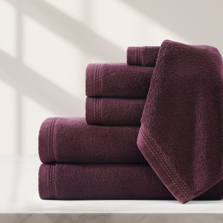 Egyptian Cotton Soft Border Towel Set Towel By Pure Parima