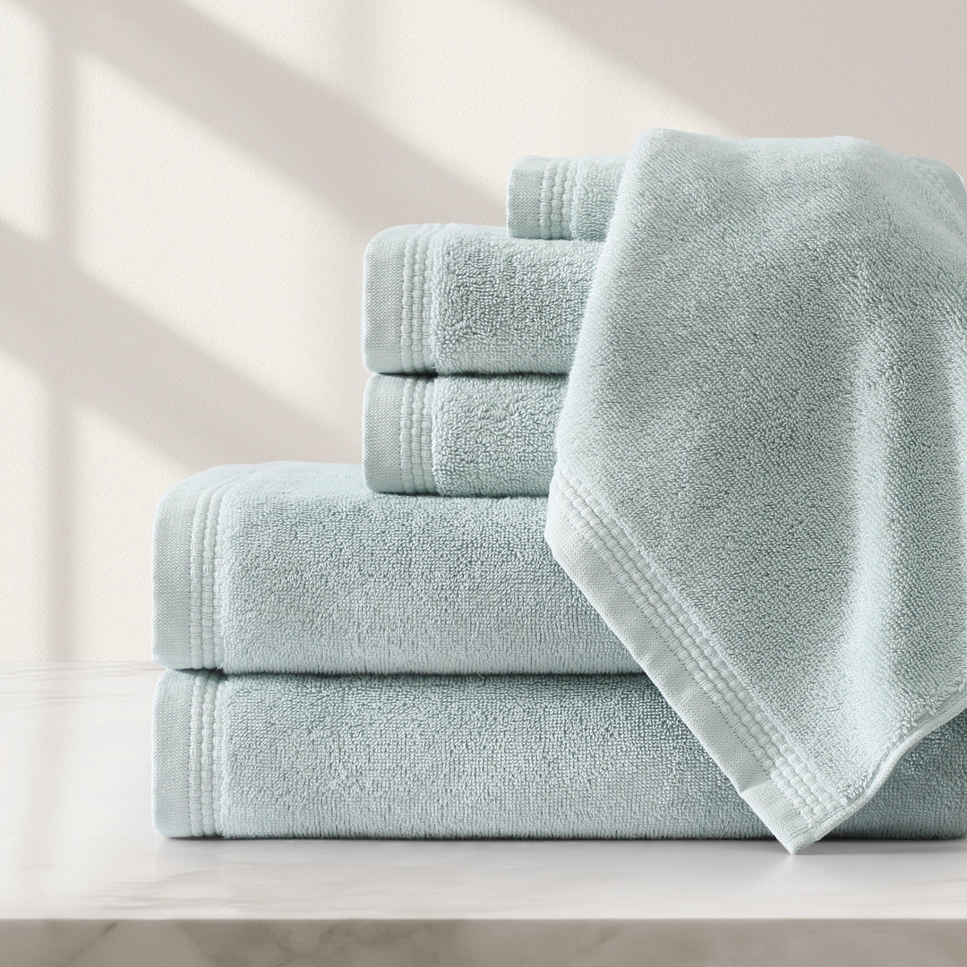 Egyptian Cotton Soft Border Towels Towels By Pure Parima