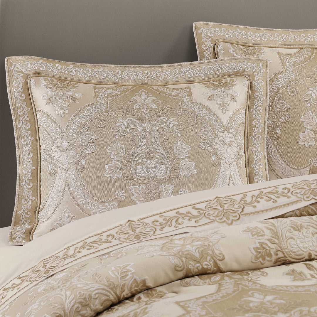 Sondra Gold 4 Piece Comforter Set Comforter Sets By J. Queen New York