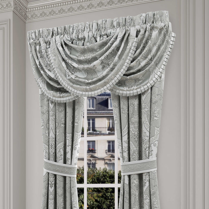 Sondra Spa Waterfall Window Valance Window Valances By J. Queen New York