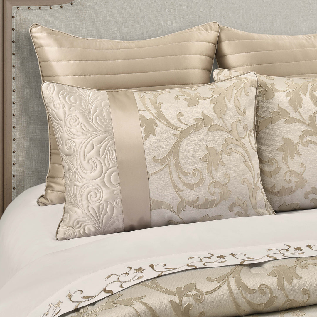 Spectra Taupe 3 Piece Comforter Set Comforter Sets By J. Queen New York