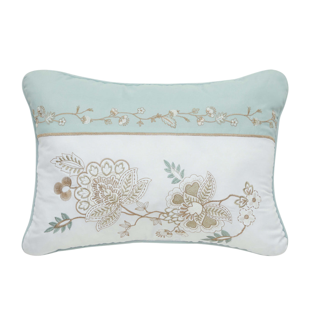 Spring Social Spa Boudoir Decorative Throw Pillow 20" x 14" Throw Pillows By J. Queen New York