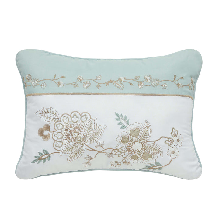 Spring Social Spa Boudoir Decorative Throw Pillow 20" x 14" Throw Pillows By J. Queen New York