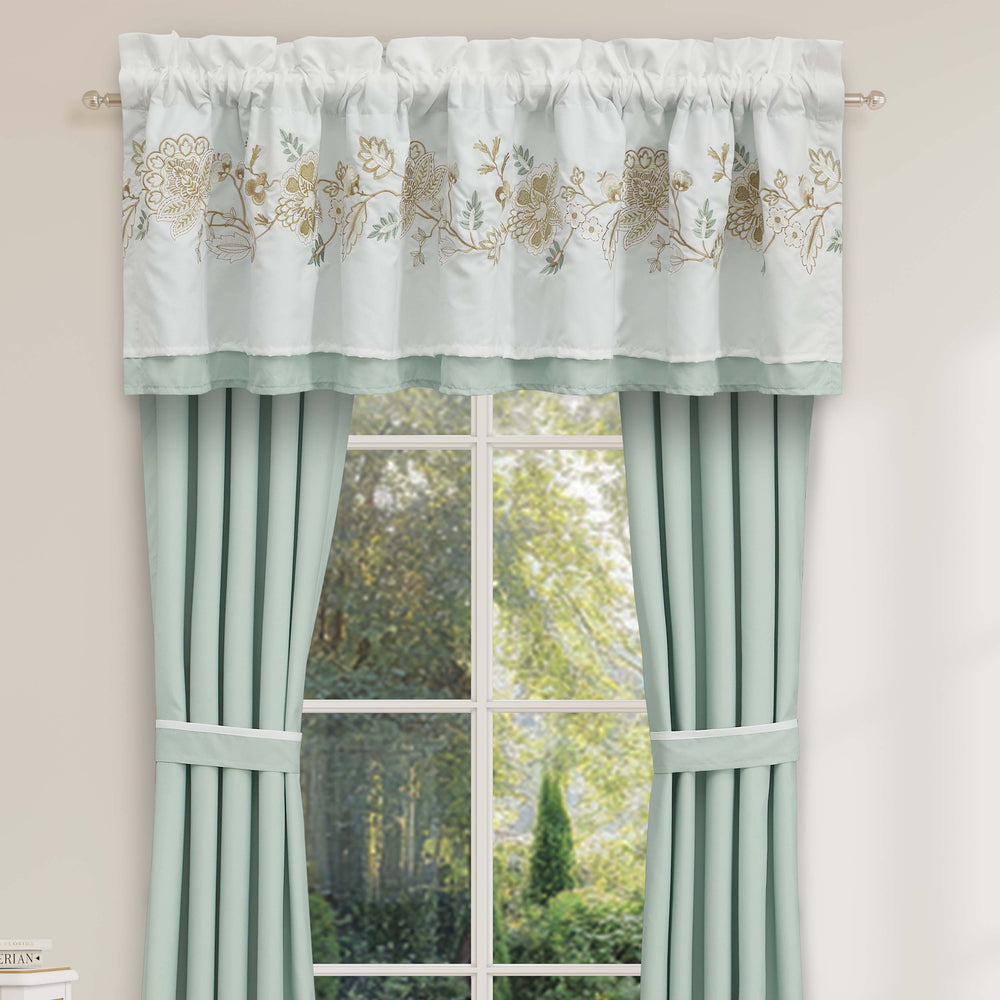 Spring Social Spa Straight Window Valance Window Valances By J. Queen New York