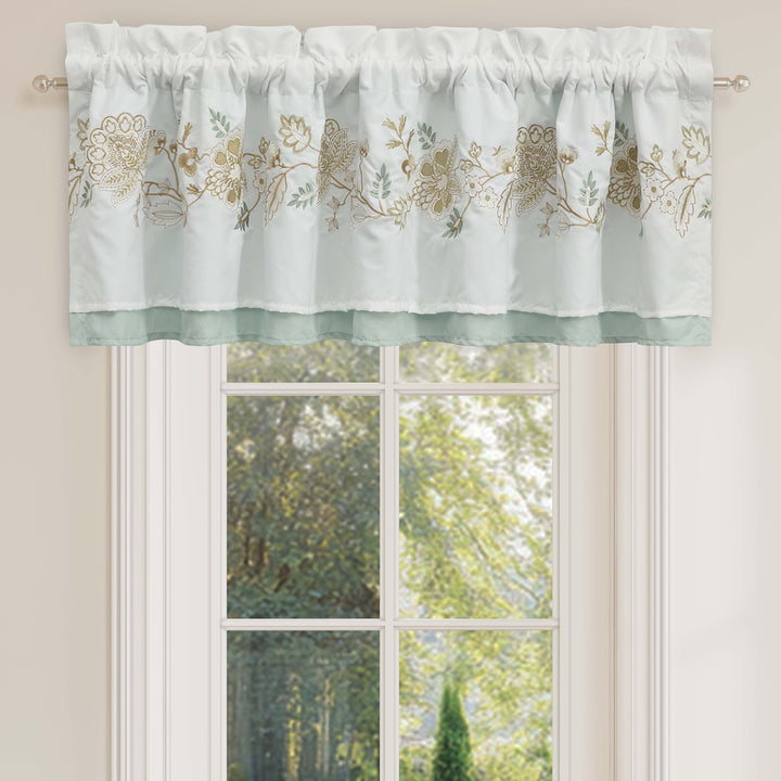Spring Social Spa Straight Window Valance Window Valances By J. Queen New York