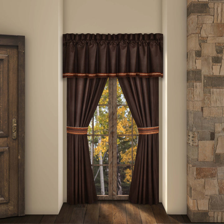 Sundance Brown Window Panel Pair Window Panels By J. Queen New York