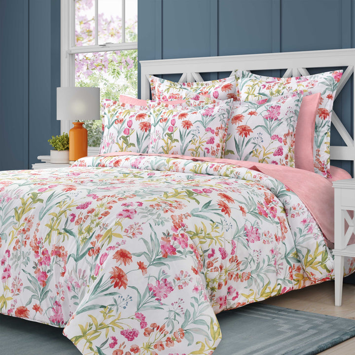 Tallulah Pink 3 Piece Comforter Set Comforter Sets By J. Queen New York