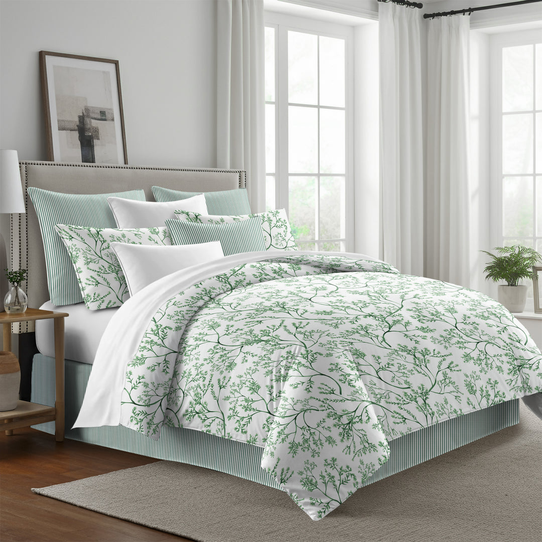 Tinsley Ivy 8 Piece Duvet Cover Set Duvet Covers By Colcha Linens