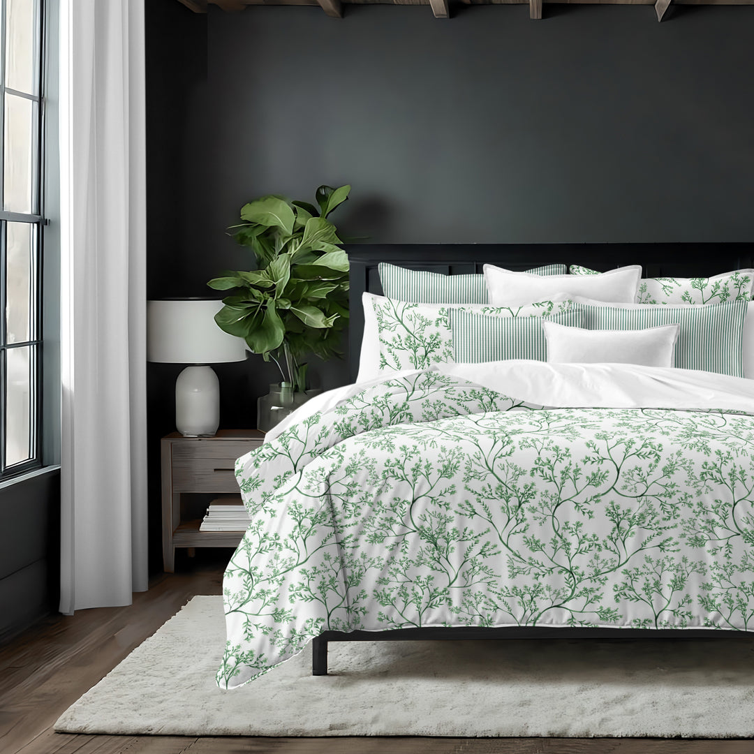 Tinsley Ivy 8 Piece Duvet Cover Set Duvet Covers By Colcha Linens