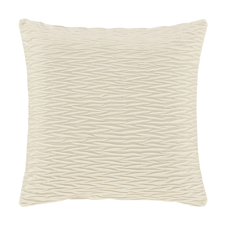 Townsend Ripple Square Decorative Throw Pillow 20" x 20" Throw Pillows By J. Queen New York