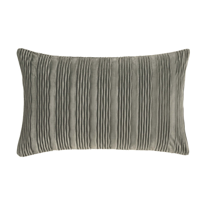 Townsend Wave Lumbar Decorative Throw Pillow 40" x 14" Throw Pillows By J. Queen New York