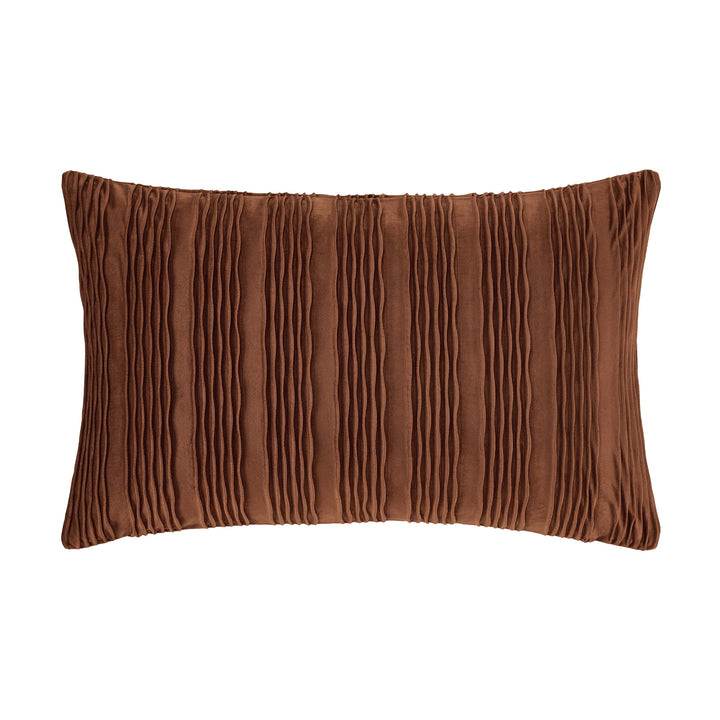 Townsend Wave Lumbar Decorative Throw Pillow 40" x 14" Throw Pillows By J. Queen New York