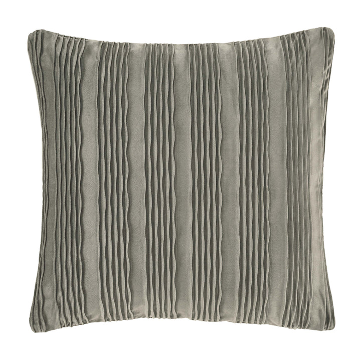 Townsend Wave Square Decorative Throw Pillow 20" x 20" Throw Pillows By J. Queen New York