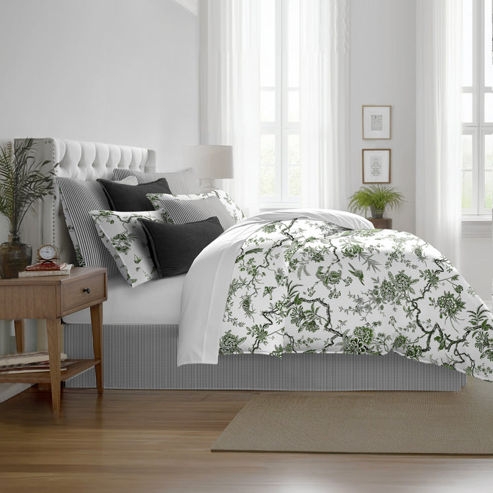 Tree Top Avocado 8 Piece Comforter Set Comforter Sets By Colcha Linens