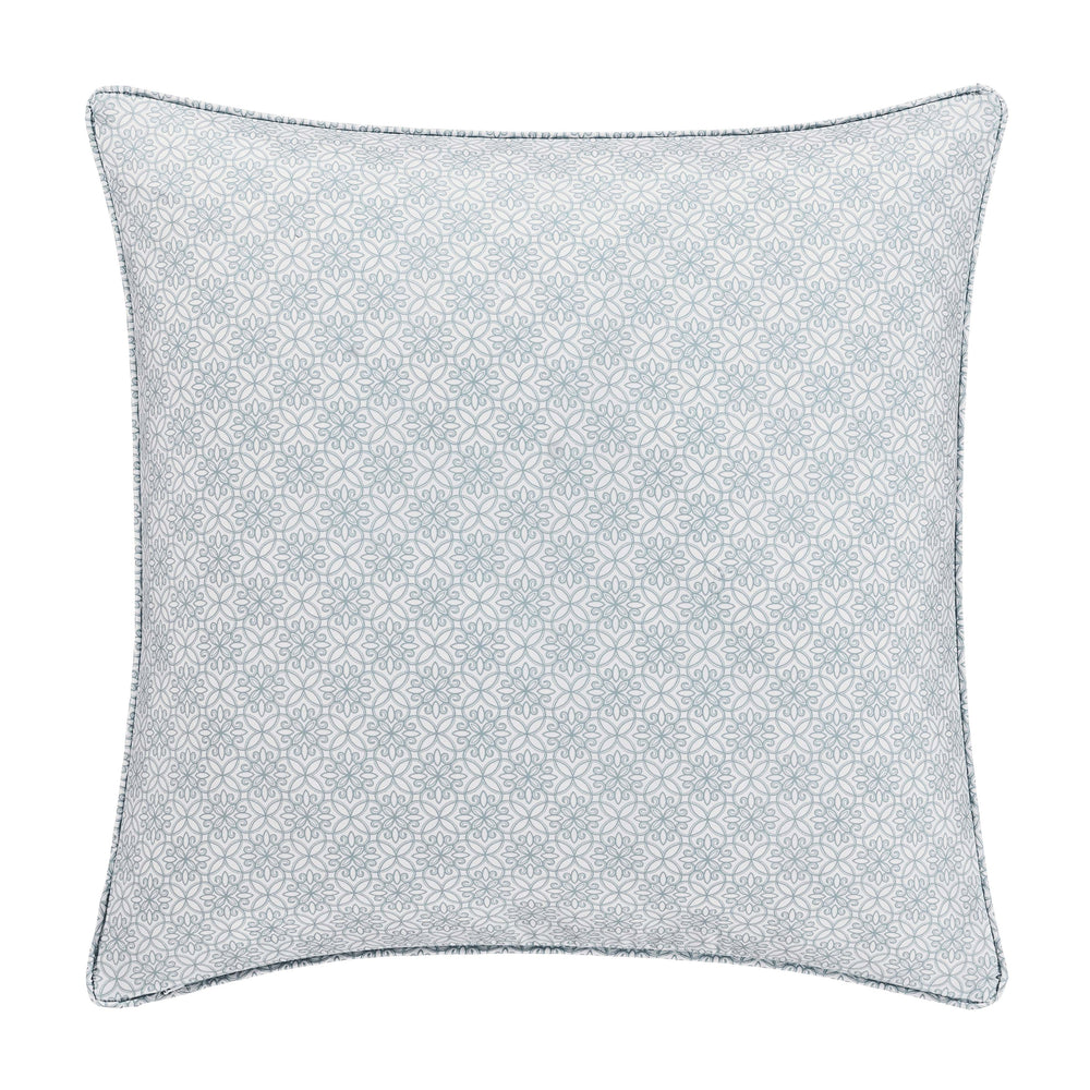 Trilogy Blue Euro Sham Euro Sham By J. Queen New York