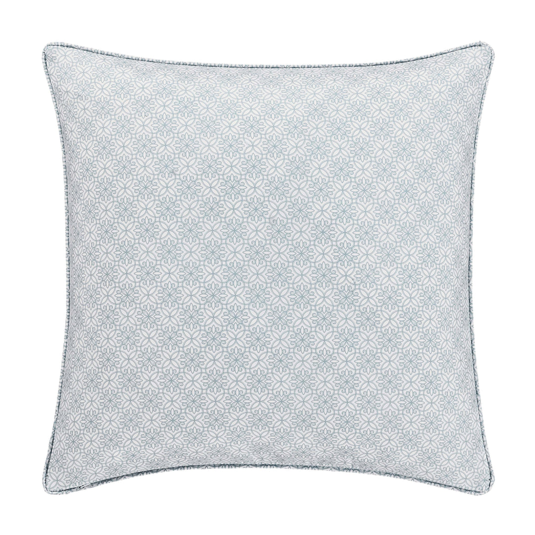 Trilogy Blue Euro Sham Euro Sham By J. Queen New York