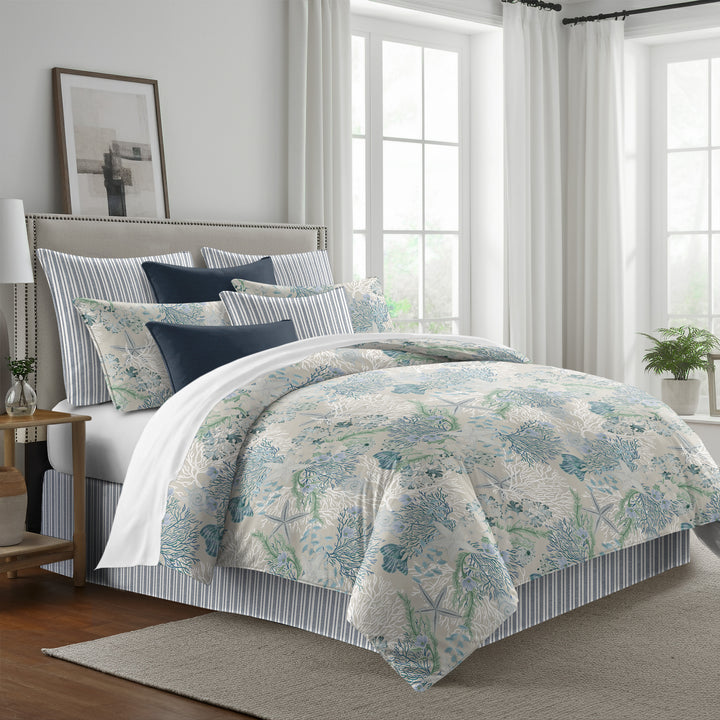 Under The Sea Ocean 8 Piece Comforter Set Comforter Sets By Colcha Linens