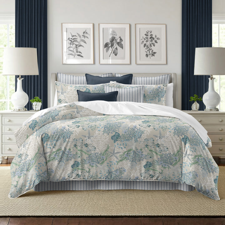 Under The Sea Ocean 8 Piece Duvet Cover Set Duvet Covers By Colcha Linens