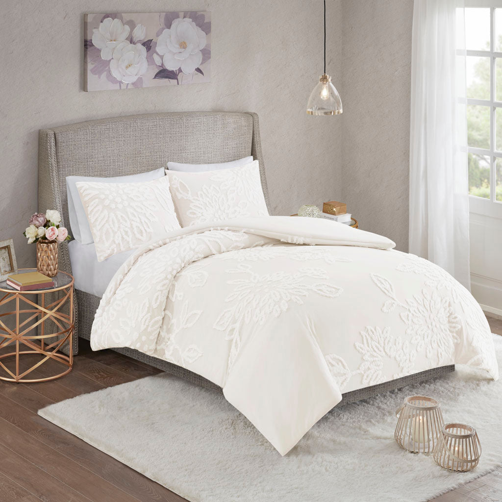 Veronica 3 Piece Duvet Cover Set Duvet Covers By JLA HOME/Olliix (E & E Co., Ltd)