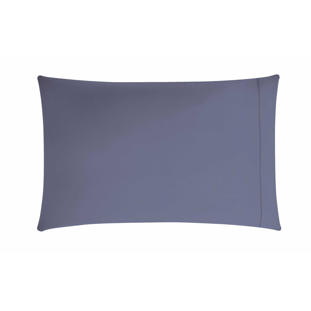 Vexin Cobalt 100% Cotton Percale Pillowcase Set Pillowcases By Anne de Solène