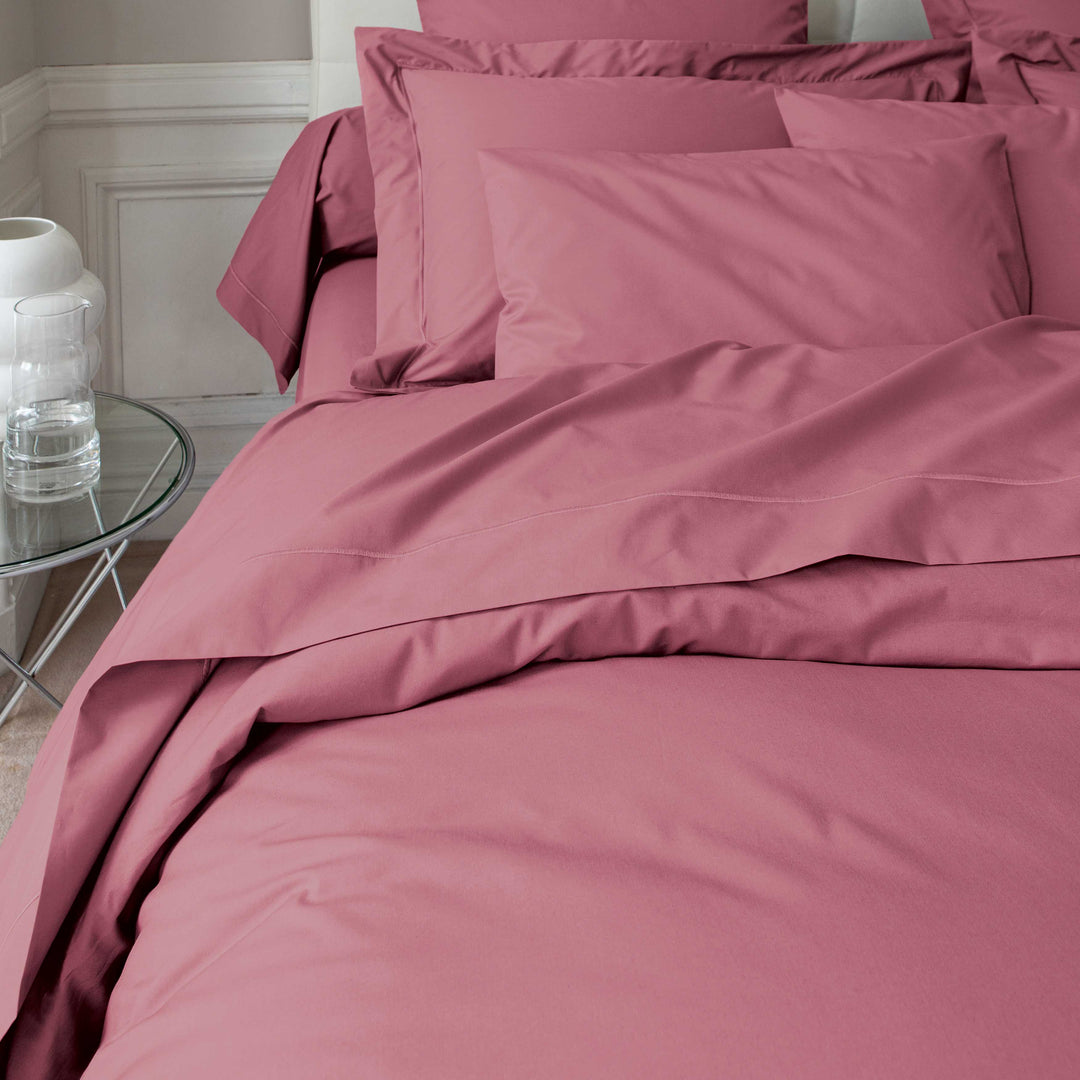 Vexin Rose Des Sables 100% Cotton Percale Duvet Cover Duvet Covers By Anne de Solène