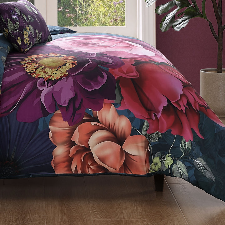 Bebejan Vibrant Flora 5 Piece Reversible Comforter Set Comforter Sets By Bebejan®