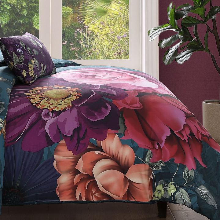 Bebejan Vibrant Flora 5 Piece Reversible Comforter Set Comforter Sets By Bebejan®