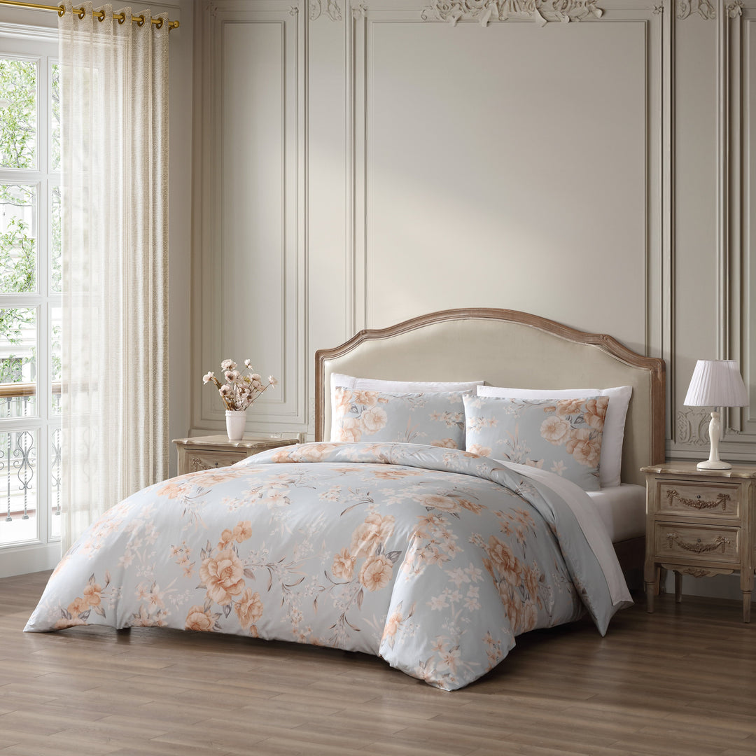 Signature Print Sateen Duvet Cover Set Duvet Covers By Pure Parima