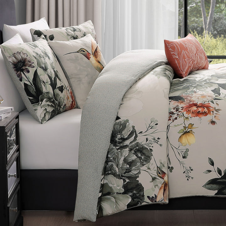 Bebejan Vintage Bloom 5 Piece Reversible Comforter Set Comforter Sets By Bebejan®
