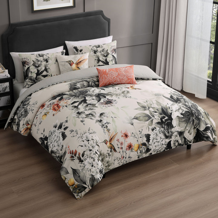 Bebejan Vintage Bloom 5 Piece Reversible Comforter Set Comforter Sets By Bebejan®