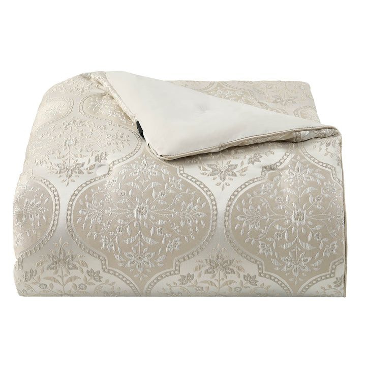 Viola Ivory 4 Piece Comforter Set Comforter Sets By J. Queen New York